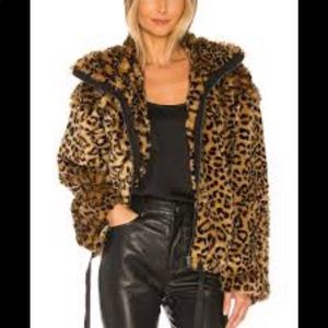 Rebecca Minkoff Bridgit leopard jacket